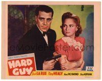 4w540 HARD GUY LC '41 close up of Jack La Rue holding pretty Mary Healy at gunpoint!
