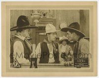 4w551 HEART OF TEXAS RYAN LC R20s Tom Mix in staredown with the sheriff at bar, from Zane Grey!
