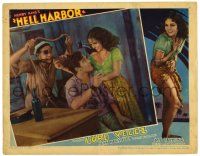4w554 HELL HARBOR LC R35 sexy Lupe Velez tricks man at bar into getting shanghaied!