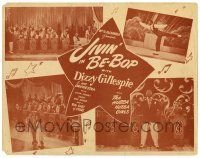 4w049 JIVIN' IN BE-BOP LC '46 great images w/ Dizzy Gillespie & His Orchestra, all-black musical!