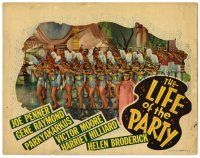 4w665 LIFE OF THE PARTY LC '37 Harriet Hilliard in elaborate dance number with chorus girls!