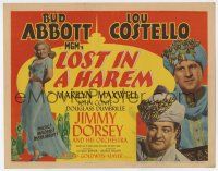 4w070 LOST IN A HAREM TC '44 Bud Abbott & Lou Costello in Arabia with sexy Marilyn Maxwell!