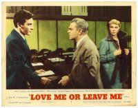 4w682 LOVE ME OR LEAVE ME LC #5 '55 James Cagney between Cameron Mitchell & Doris Day as Etting!