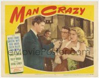 4w697 MAN CRAZY LC #4 '53 sexy bad girl Christine White & her date are grabbed by man at bar!