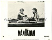 4w703 MANHATTAN LC #6 '79 Woody Allen & Diane Keaton unhappily in rowboat in New York City!
