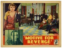 4w724 MOTIVE FOR REVENGE LC '35 Donald Cook & Irene Hervey get divorced and her new husband dies!