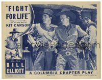 4w771 OVERLAND WITH KIT CARSON chapter 3 LC '39 Wild Bill Elliot, Fight For Life!