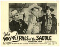 4w774 PALS OF THE SADDLE LC R53 close up of young John Wayne being tied up by two bad guys!