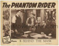 4w782 PHANTOM RIDER chapter 8 LC '46 baddies LeRoy Mason & Kenne Duncan at desk, Behind the Mask!