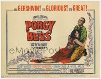 4w102 PORGY & BESS TC '59 great different artwork of Sidney Poitier & Dorothy Dandridge!