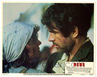 4w804 REDS LC #7 '81 best close up of Warren Beatty as John Reed & Diane Keaton in Russia!