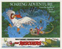 4w111 RESCUERS TC '77 Disney mouse mystery adventure cartoon from the depths of Devil's Bayou!