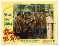 4w816 ROAD TO RIO LC #6 '48 Bing Crosby, Bob Hope & Dorothy Lamour with The Wiere Brothers!