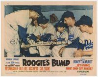 4w820 ROOGIE'S BUMP LC #3 '54 Brooklyn Dodgers Roy Campanella, Billy Loes & Russ Meyer w/Marriot!