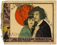 4w875 SPANISH DANCER LC '23 great close up of scared Pola Negri clutching Antonio Moreno!