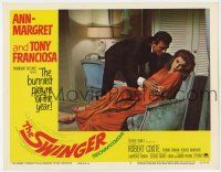 4w899 SWINGER LC #5 '66 sexy Ann-Margret gives Tony Franciosa the cold shoulder!