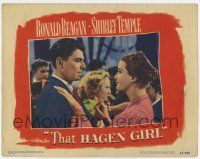 4w910 THAT HAGEN GIRL LC #7 '47 close up of Ronald Reagan & Lois Maxwell dancing at party!