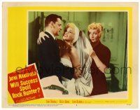 4w979 WILL SUCCESS SPOIL ROCK HUNTER LC #4 '57 sexy Jayne Mansfield, Joan Blondell, Tony Randall!