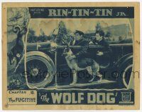 4w986 WOLF DOG chapter 3 LC '33 the German Shepherd hero riding on the side of the police car!