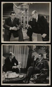 4x612 NIGHT OF ADVENTURE 2 8x10 stills '44 portraits of Tom Conway and Edward Brophy!