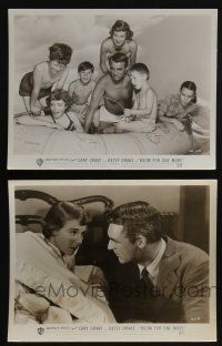 4x625 ROOM FOR ONE MORE 2 8x10 stills '52 Cary Grant, Betsy Drake and family!