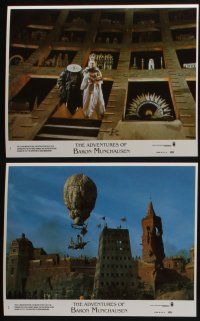 4x670 ADVENTURES OF BARON MUNCHAUSEN 8 8x10 mini LCs '89 directed by Terry Gilliam, John Neville!