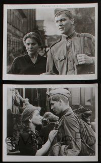 4x395 BALLAD OF A SOLDIER 5 8x10 stills '61 Russian award winner, Ballada o Soldate!