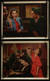 4x972 BATTLE CRY 4 color 8x10 stills '55 sexy Anne Francis, Aldo Ray, James Whitmore!