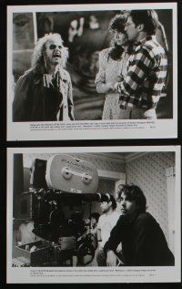 4x117 BEETLEJUICE 18 8x10 stills '88 Burton candid, Michael Keaton, Alec Baldwin & Geena Davis!