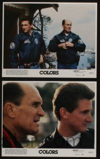 4x712 COLORS 8 8x10 mini LCs '88 Sean Penn & Robert Duvall as cops, directed by Dennis Hopper!