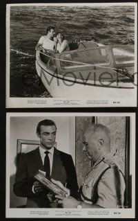 4x511 DR. NO 3 8x10 stills R65 Sean Connery is the most extraordinary gentleman spy James Bond 007!
