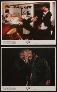 4x745 F/X 8 8x10 mini LCs '86 Bryan Brown, Brian Dennehy, is it murder or is it special effects!