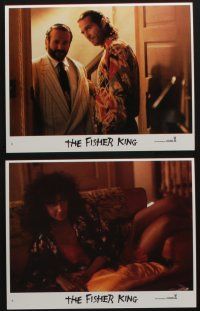 4x751 FISHER KING 8 8x10 mini LCs '91 Jeff Bridges & Robin Williams, directed by Terry Gilliam