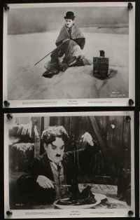 4x237 GOLD RUSH 8 8x10 stills R60s Charlie Chaplin classic, with words and music!