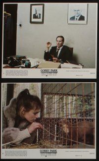 4x769 GORKY PARK 8 8x10 mini LCs '83 William Hurt, Lee Marvin, Joanna Pacula, Brian Dennehy