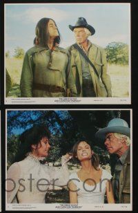 4x770 GREAT SCOUT & CATHOUSE THURSDAY 8 8x10 mini LCs '76 Lee Marvin, Oliver Reed, Robert Culp!