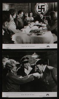 4x138 HITLER: THE LAST TEN DAYS 13 8x10 stills '73 Alec Guinness as Adolf, Kunstmann as Eva Braun!