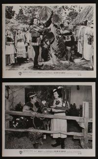 4x357 JACK & THE BEANSTALK 6 8.25x10 stills '52 Bud Abbott & Lou Costello in fairy tale classic!