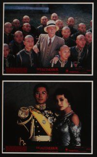 4x809 LAST EMPEROR 8 8x10 mini LCs '87 Bernardo Bertolucci epic, Peter O'Toole, Joan Chen, Lone!
