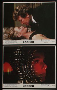 4x820 LOOKER 8 8x10 mini LCs '81 Michael Crichton, Albert Finney, plastic surgery sci-fi horror!