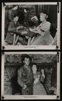 4x156 OUTCASTS OF POKER FLAT 11 8x10 stills '52 Anne Baxter, Dale Robertson, Miriam Hopkins!