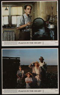 4x859 PLACES IN THE HEART 8 8x10 mini LCs '84 Sally Field fights for her children, John Malkovich!