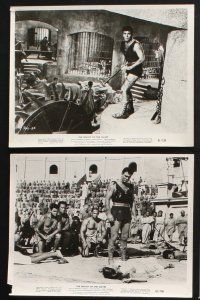 4x123 REVOLT OF THE SLAVES 16 8x10 stills '61 Lang Jeffries, Rhonda Fleming, Coliseum images!