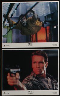 4x934 TOTAL RECALL 8 8x10 mini LCs '90 Arnold Schwarzenegger, Sharon Stone, Paul Verhoeven!