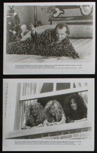 4x162 WITCHES OF EASTWICK 11 8x10 stills '87 Jack Nicholson, Cher, Susan Sarandon, Pfeiffer!