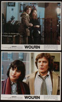 4x951 WOLFEN 8 8x10 mini LCs '81 Albert Finney, Gregory Hines, there is no defense vs werewolves!