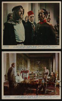 4x043 LAWRENCE OF ARABIA 4 color English FOH LCs '62 David Lean, classic images of Peter O'Toole!