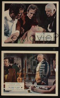 4x060 TOMB OF LIGEIA 3 color English FOH LCs '65 Vincent Price, Roger Corman, Edgar Allan Poe!