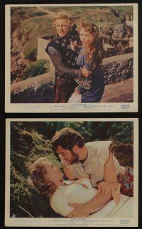 4x012 VIKINGS 8 color English FOH LCs '58 great images of Kirk Douglas, Tony Curtis & Janet Leigh!