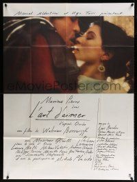 4y422 ART OF LOVE French 1p '83 Walerian Borowczyk's Ars Amandi, Marina Piero, fantasy romance!